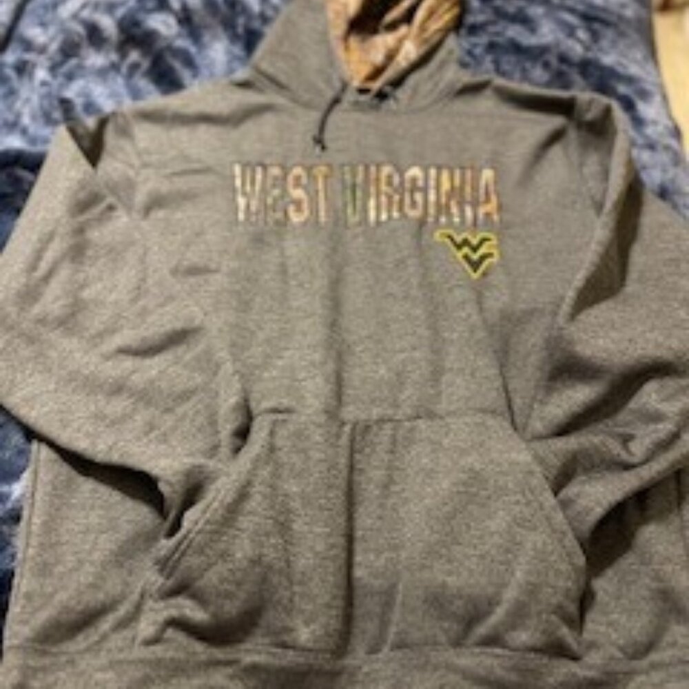 WV Dark Gray Hoodie Sweatshirt